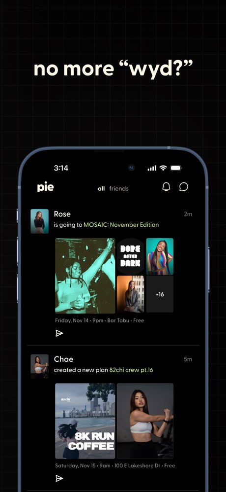 Pie screenshot 1